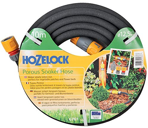 (HOZELOCK) SOAKER HOSE 10M, External Diameter 12.5mm, Length 10m, Hoses And Fittings Tools - 6761P0000