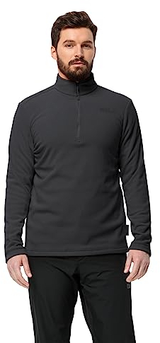 Jack Wolfskin Herren Taunus HZ M Fleecepullover, Phantom, XL