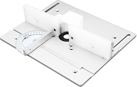 Router Lift, Router Table Insert Plate, Aluminum Alloy Material, Metal Router Lift System Kit, for Making High Accurate Woodworking Router Table (Silver)