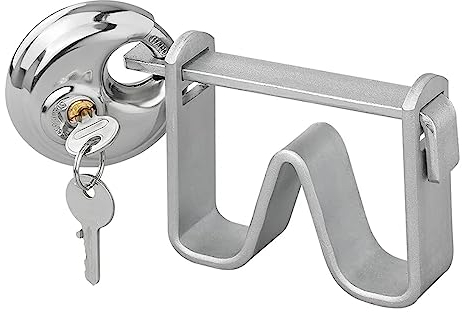 ProPlus Anhängerschloss Anhänger Kupplungsschloss Vorhang Rundbügel- Schloss Wohnwagen