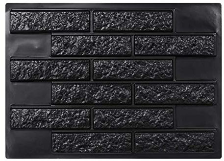 GSJNHY Stampi per Pavimentazione Plastic Stampi Muro di Cemento Intonaco Garden House Stone Wall Piastrelle di Pietra Mattoni Stampo Cemento Produttore di stampi Decorativo