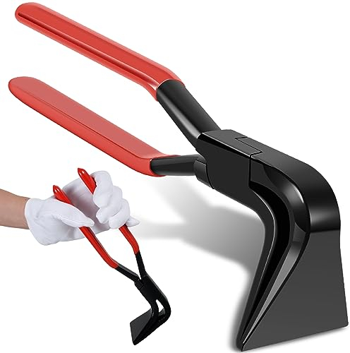 Alicates de pliegue de 90°, rectos en ángulo, alicates de chapa, ancho de 60 mm, alicates de chapa anchos, alicates de flexión para doblado extremadamente preciso, herramienta de techado