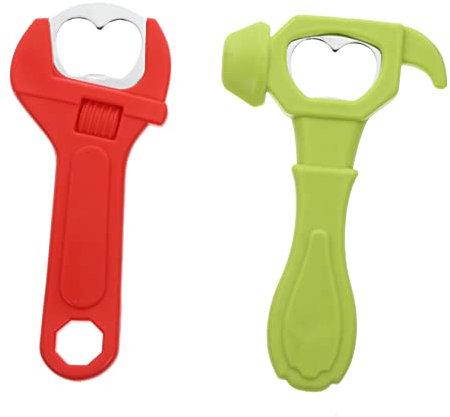 Ciieeo 2pcs Multi-Function Hammer Bottle Opener Soda Opener Novelty Creative for Home Bar Camping