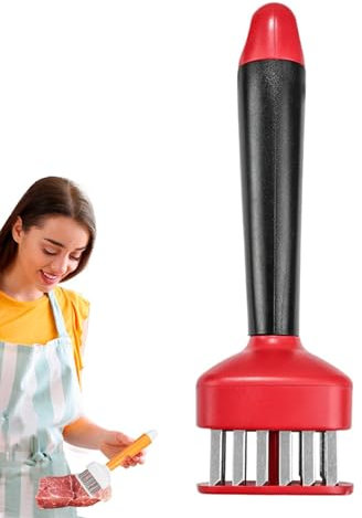 Ago per cucitrice per carne, ago per batticarne e gadget per aghi, ago per allentamento della carne in acciaio inossidabile a 24 pin, dispositivo D