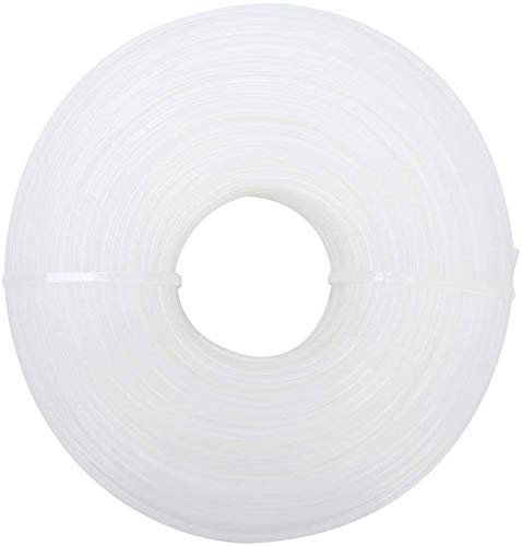 Alambre de corte universal 1,6 mm x 100 M Bobina de hilo de nylon para corte borde de alambre para desbrozadora eléctrica