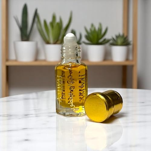 VELVET ROSE OUD (ڤيلڤيت روز عود) Perfume Oil Roll-On | 6ml Concentrated Attar | Alcohol-Free, Long Lasting Floral Oud Fragrance