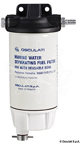 OSCULATI Filtro separatore con vaschetta in Alluminio
