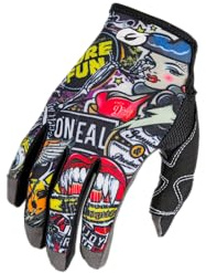 O'NEAL | Fahrrad- & Motocross-Handschuhe | MX MTB DH FR Downhill Freeride | Langlebige, flexible Materialien, Nanofront-Handpartie | Mayhem Glove Crank | Erwachsene | Schwarz Multi | Größe L