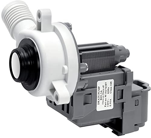 W10276397 NTW4650YQ0 WTW4800BQ0 WTW5640XW1 WTW5640XW3 Washer Drain Pump for Whirlpool Kenmore May-tag Washing Machine B40-3A MVWX700XL2 RTW4640YQ1 WTW4800XQ4 WTW4800BQ0 WTW4950XW2 CAE2743BQ0