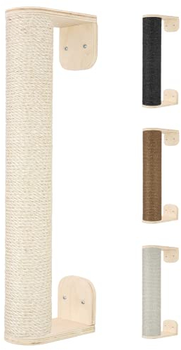 Kratzbaumland Woody-Kletterstange Kratzstange Wandelement für Katzen (80 cm, Natur)