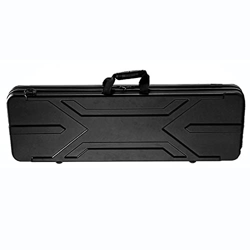 REMEK Außenbereich Taktischer Schutzkoffer Für Gewehre, 80/90/100/120 cm Hart Gewehrkoffer Langwaffen Waffenkoffer Mit Eibaumwollfutter Waffentasche Jagd Pistolen Pistolen Koffer
