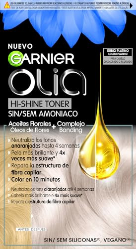 Garnier Olia Permanente Haarfarbe, ohne Ammoniak, Toner 10.1