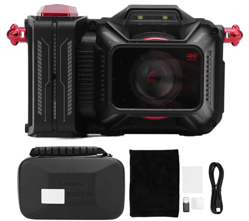 Fotocamera Digitale da 70 MP, Fotocamera per Vlogging Ultra HD 4K, Zoom Digitale 50X, Schermo da 3,5 Pollici, 64 GB, WiFi, APP per Telefono, Fotocamera Reflex per Fotografia