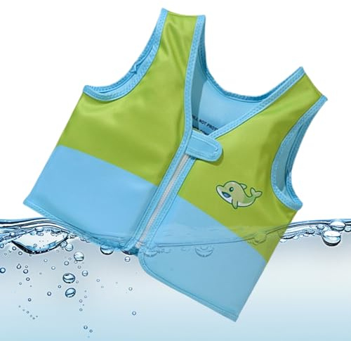 Dopsyesn Gilet Flottant Enfant | Gilet D'Entraînement Flottant pour La Piscine - Équipement De Flottaison pour Activités Aquatiques Et Aide À La Natation Destiné Aux De 2 À 6