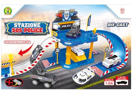 Mazzeo Giocattoli Stazione sos police giocattolo, età 3+
