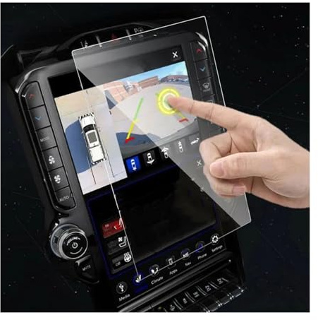 Protector de Pantalla de Cristal para el salpicadero del autorradio Arteon 2 y Discover Pro (2018, 9,2 Pulgadas), antiarañazos, Apto para navegación GPS.