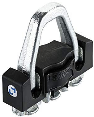 lasiprofi Fitting für Airlineschine Kerl 1000 Belastbar LC 1.000 daN schwarz/Silber