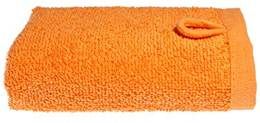 Julie Julsen Waschlappen in 12 Farben erhältlich weich und saugstark Öko Tex Orange 30 x 30 cm