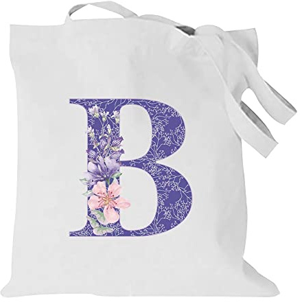 26 Letter Printed Canvas reusable grocery bags, Foldable Casual Travel HandBag, Shoulder Beach Tote Bags, Shopper bag eco friendly super strong washable Storage bags Shopping bag Canvas bag for Women