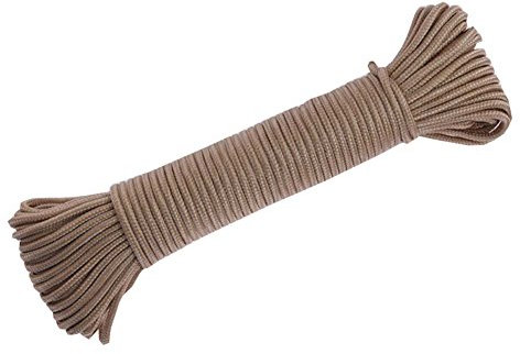 Corda for bondage, corda da giardino, corda di canapa in cotone morbido lunga 100 m e 328 piedi for confezioni regalo artigianali (caffè)