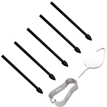 S-Pen Ersatzspitzen，Tablette Stylus Pen Spitzen Schwarz Stift Stylus Spitze Kit für Samsung Galaxy Tab S9/ S9 FE/ S9 FE+/S9 Ultra/ S9+ /Tab S8 / Tab S8+ Plus/Tab S8 Ultra/Tab S7 / S7+ Plus