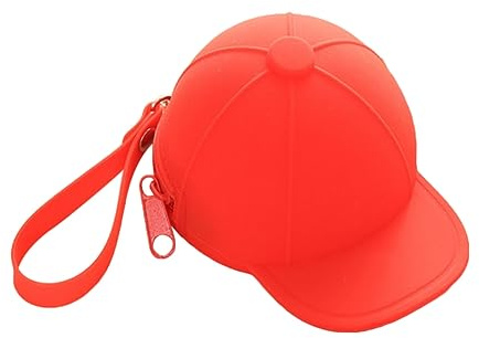 GALPADA Cartera Con Cremallera Cartera De Béisbol Monederos De Mujer Con Cremallera Alrededor De La Cartera Monedero De Béisbol Monederos Para Mujer Monedero De Silicona Monedero De