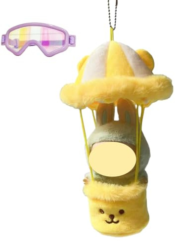 Ciunura Seggiolino auto per bambole compatibile con Labubu, per bambole da 10-17 cm
