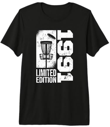 DiscGolf Disc-Golf-Joueur Anniversaire né en 1991 Disc-Golf T-Shirt Haut de Gamme