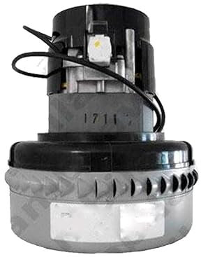 Motor de aspiración Lamb Ametek SBR 60 para lavadora y secadora Hako, 24 V, 416 W