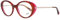 WEB Brille WE5302 56B 51 Damen Rot