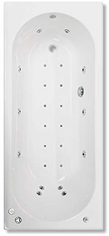 Standard 1700 x 700mm Whirlpool Bath with ECO 24 Jet Spa System