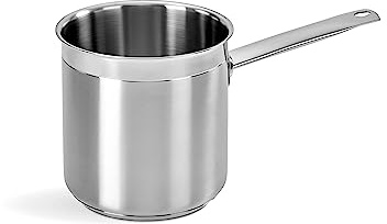 Barazzoni Professional, Milkpot ø14cm, Stainless Steel 18/10, Capacity 2,25lt, Induction, Made in Italy