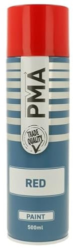 PMA RED FAST-DRYING SPRAY PAINT 500ML
