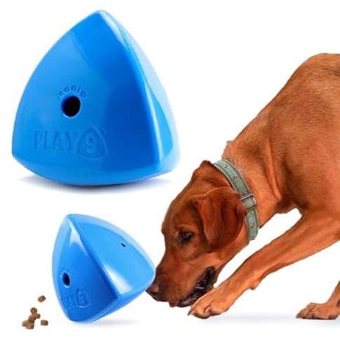 PLAY9 Roolo Dog Treat Dispenser Toy - Interactive Enrichment & Puzzle Feeder for Dogs - Durable Slow Feeder for Mental Stimulation, Boredom Relief & Reward-Based Play