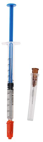 VOBOR Colle D'argent Conductrice, Séchage Rapide, Durcissement à Chaud, pour Réparer Carte de Circuit Imprimé Électronique de Clavier (0.5ML)