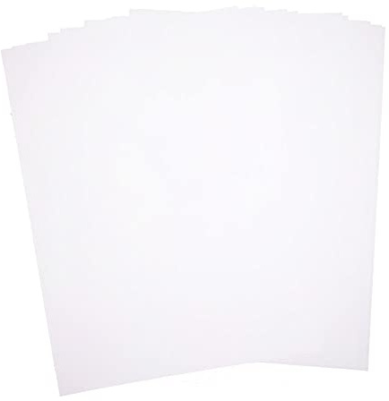 25 Einlegeblätter – 120 g/m² weiß – Einleger für Faltkarten – ideal zum Drucken – passend für Einladungen, Hochzeit, Geburtstag und Grußkarten (25, A6)