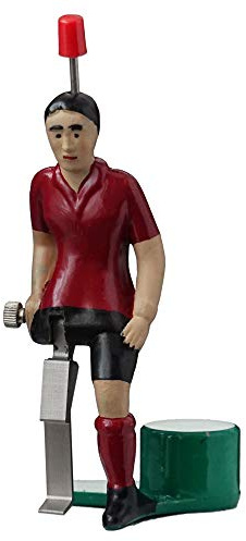 TIPP-KICK Pro-Kicker CL Liverpool I Original Player for Large and Small I Fun with the Football Figure Game I Accessories I Jersey Red
