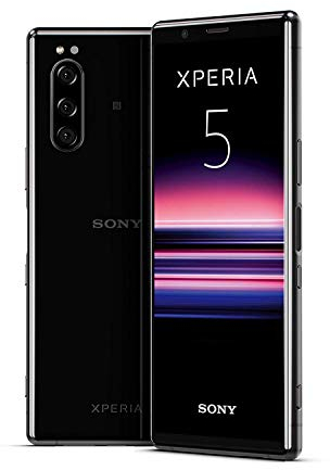 Sony Xperia 5 - Smartphone de 6.1 Dual Sim (21:9 CinemaWide, Pantalla OLED Full HD, cámara Triple objetipo y Eye AF, Android Pie, 6GB RAM y 128GB) Negro