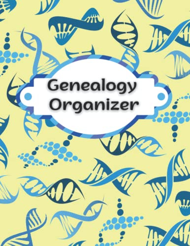 Genealogy Organizer Book for Family Members- Genealogy Notebook & Organizer Charts, Forms - 100 Pages - Family Tree and Ancestry Book: This book is ... to keep track of all you're family members