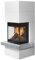 Oranier | Heizkamin | Club TRE II Beton | 8 kW | Sims Naturstein Grau