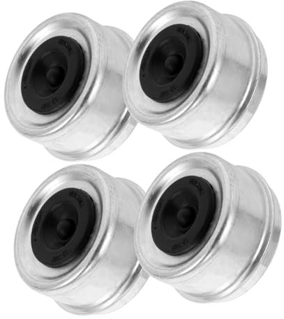 PRETYZOOM 4 Stück Anhängerzubehör Radlager Nabenkappe Anhängerradnabe Briefkasten Staubkappe Anhängerlager Staubkappe Anhängerachskappe Befestigungskappe Nabe Anhängerachse Staubkappen