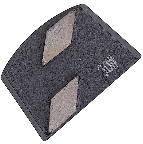 MasYosh 3 St Diamantslipblock, 2 Blad 30-korns Poleringsblock för Borttagning Av Betongcementgolvsfärg, med Hög Hårdhet, Slitstyrka Lång Livslängd
