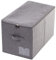 iwill CREATE PRO 56 (L) x 32 (B) x 33 cm (H) Faltbare Wintergarderobe Aufbewahrungsbox mit Reißverschlussdeckel, Dunkelgrau