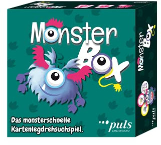 Monster Box - Das monsterschnelle KartenLegDrehSuchspiel.