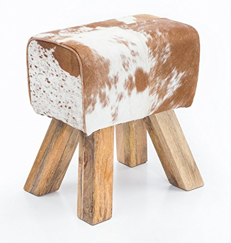 FineBuy Design Turnbock Sitzhocker 40 x 30 x 47 cm, Turnhocker Hocker Beistellhocker Fußhocker