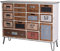 Vintage Kommode „LOFT Ambiente“ – Industrial Schubladenschrank | Holz & Metall | 8 Schubladen & 3 Türen im Patchwork-Design lof026 Palazzo Exklusiv