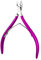 Tagliaunghie Cuticole in Acciaio Inox, Tronchesino Cuticole, Tronchesino Tagliaunghie, Taglia Cuticole, Forbicine Unghie, per unghie spesse e profonde per Le Unghie Dei Piedi o Incarnite(Viola)