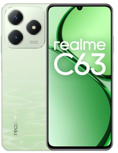 realme Smartphone C63 6,74 8GB RAM 256 GB Verde