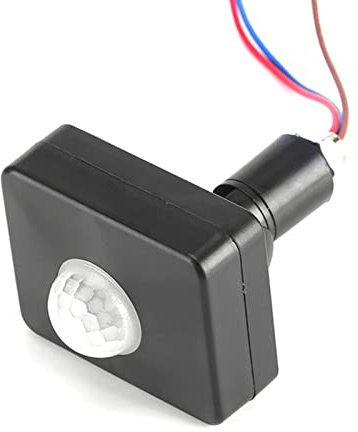 AC 110–240 V, Bewegungsmelder, Infrarot-PIR-Bewegungsmelder, Lichtschalter für Hausgarten Im Freien mit IP54 Wasserdicht, Tolle Lösung Zum Schutz der Sicherheit vor Gefahren in