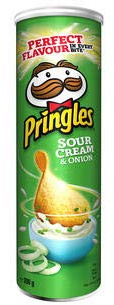 Pringles Sour Cream & Onion | Sourcream Chips | 19er Vorratspackung (19 x 200g)
